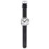 Mondaine Horloge Grand Cushion MSL.41410.LBV (met extra band) - 22690