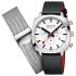 Mondaine Horloge Grand Cushion MSL.41410.LBV (met extra band) - 22690