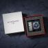 Mondaine Horloge Grand Cushion MSL.41440.LD Blauw  (met extra band) - 22691