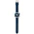 Mondaine Horloge Grand Cushion MSL.41440.LD Blauw  (met extra band) - 22691
