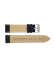 Horlogeband 16mm, Genuine leather Zwart - 22736