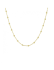 HC Collier, zilver verguld bolletjes (lengte: 40-44cm.) - 22759