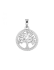 HC Hanger, zilve levensboom met zirkonia (15,5mm.) - 22780