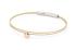 CLIC, Thinking of You edelstaal vergulde armband met Bloemetje - 22816