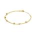 Jackie Armband, 14krt.goud Double Bubble  (lengte verstelbaar: 16-18cm.) - 22820
