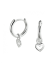 HC Oorringen, zilver gerhodineerd met hart - 22879