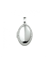 HC Medaillon, zilver gerhodineerd (18,5x14mm.) - 22881