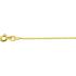 HC Collier, zilver verguld anker-schakel (lengte verstelbaar: 41-45cm.) - 22882
