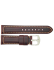 High quality Top Grain Leather Watch Band. Genuine Italian calf leatherskin watch strap. - 23010