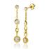 Zinzi Oorhangers, model ZIO2265G (lengte: 3cm.) - 23019