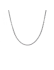 Collier, zilver gerhodineerd anker (lengte: 45cm.) - 23040
