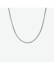 Collier, zilver gerhodineerd anker (lengte: 45cm.) - 23040