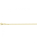 Collier, zilver verguld venetiaans (lengte: 50cm.) - 23049