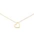 Jackie Collier, 14krt.goud Heart (lengte: 40-45cm.) - 23058