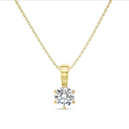 Eclat Hanger, 14krt.goud met diamant excl.collier (diamant: 0,15ct.) - 23091