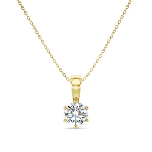 Eclat Hanger, 14krt.goud met diamant excl.collier (diamant: 0,15ct.) - 23091