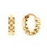 Jackie Oorringen, 14krt.goud "Güell Hoops" (4x12mm.) - 23111