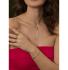 Jackie Collier, 14krt.goud "Black Agate Necklace" (lengte: 40-45mm.) - 23113