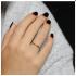My Bendel Ring, edelstaal verguld (1mm.breed) - 23127