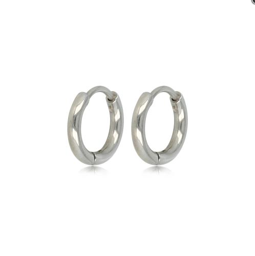 My Bendel Oorringen, edelstaal  (12x2mm.) - 23133