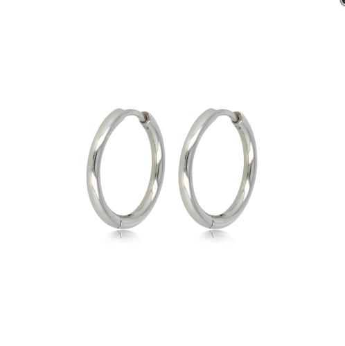My Bendel Oorringen, edelstaal (16x2mm.) - 23135