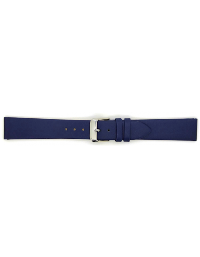 Horlogeband 18mm, Marine Blauw - 23147