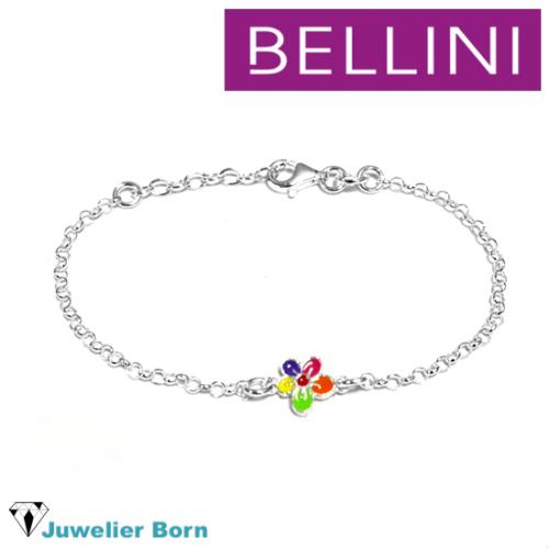 Bellini Kinderarmband, model  573.076 bloem multi (verstelbaar 14-16cm.) - 23153