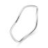 Jackie Ring,14krt.witgoud "Wavy" - 23177