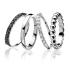 Zinzi Ring, Model ZIR828 zilver gerhodineerd - 23223