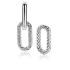 Zinzi Oorbedels, model ZICH2553 excl. oorringen (20 x 2,4 x 2,8 mm.) - 23232