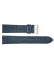 Vlakke of dunne alligatorafdruk, kalfsleer horlogeband. Blauw - 23253