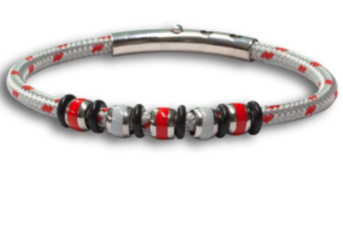 Borsari Gioielli heren armband, BR-SATURNO10 - 23322