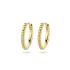 HC Oorringen, zilver verguld tors (15x2mm.) - 23340
