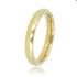 My Bendel Ring, edelstaal verguld. Facet geslepen. (maat 19). - 23365