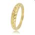 My Bendel Ring, edelstaal verguld. vlechtmotief (maat 19). - 23366