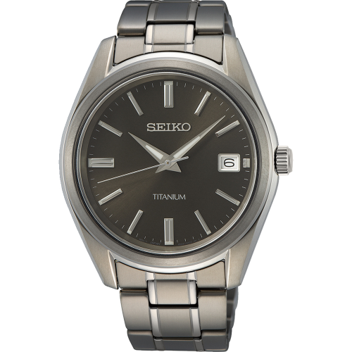 Seiko SUR375P1 Titanium met zwarte wijzerplaat - 23380