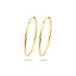 Oorringen, 9krt. goud (32x1,5mm.) - 23396
