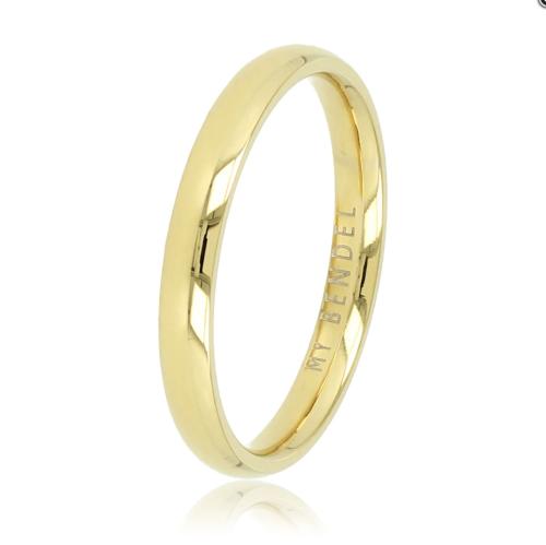My Bendel Ring, edelstaal verguld - 23402