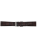 Horlogeband 18mm Bruin Krokodillenprint - 23433