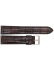 Horlogeband 18mm Bruin Krokodillenprint - 23433