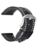 HC horlogeband. Echte Italiaanse kalf-leatherskin horlogeband. - 23436