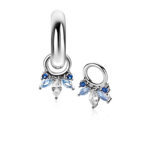 Zinzi Oorbedels, Model ZICH2633B excl.oorringen (10mm.) - 23545