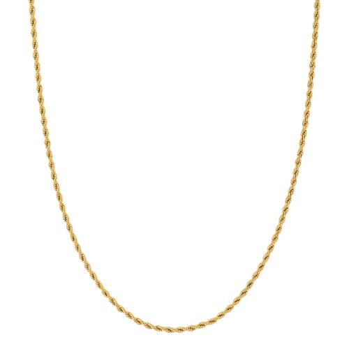 AZE Jewels Collier, model  AZ-NL014-C-060 Rope 3mm. (verstelbaar 50-60cm.) - 23561