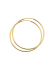Oorringen, zilver verguld (45x1,5mm.) - 23563