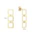 Jackie Oorhangers, 14krt.goud "Laguna Studs" - 23606