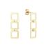 Jackie Oorhangers, 14krt.goud "Laguna Studs" - 23606