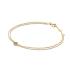 Jackie Armband, 14krt.goud "Giardino Segreto"  (lengte verstelbaar: 16-18cm.) - 23647