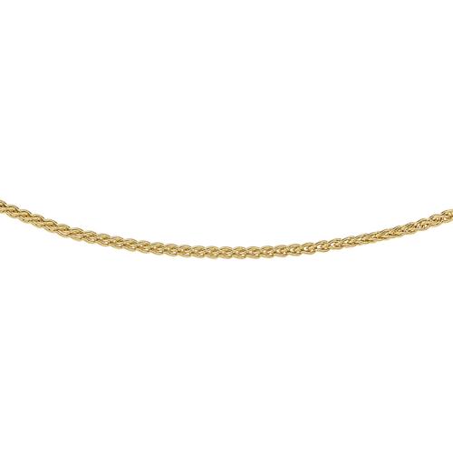 HC Collier, 14krt.goud palmier (45cm.) - 23653