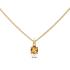 HC Hanger, 14krt.goud met citrien (6mm.) excl. collier - 23654