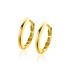 Zinzi Oorringen, model ZGO43314krt.goud  (14,5 x 1,8mm.) - 23700